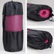 61/80cm Black Yoga Mat Bag Mesh Waterproof Backpack Yoga Bag Pilates Carrier Adjustable Strap Sport