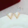 2019 Hot Trendy Nickel Free Earrings Fashion Jewelry Pearl Earrings For Women Brincos Oorbellen Cute