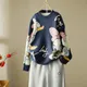 Disney Knitted Sweaters Japanese Daisy Cartoon Pullovers for Women Coat Female Autumn and Winter
