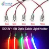Neue 9 Farben Mini Optic Fiber Lichtquelle für Auto Atmosphäre Licht DC12V 1 5 W Led Lichtquelle