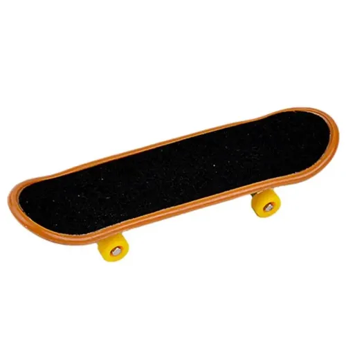Finger Skateboard Mini Griffbrett Spielzeug mit Aufkleber Tragbare Skateboard Ausbildung Werkzeug