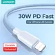 Joyroom USB Cable For iPhone 15 14 13 12 Pro Max PD Fast Charging Cable for iPhone Charger Cable USB