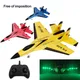 RC Plane SU35 FX620 2.4G With LED Lights Aircraft Remote Control Flying Model Glider Airplane EPP