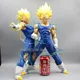 45cm Super Vegeta Dragon Ball Action Figures GK Majin Vegeta IV Anime Figures PVC Statue Model