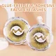 2 Pairs-Reusable Self-adhesive False Eyelashes Glue Free Fake Eye Lashes Easy to Wear Fluffy Eyelash