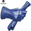 Touchscreen-Leder handschuhe hochwertige Leder handschuhe für Frauen Winter handschuhe aus echtem
