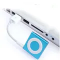 3.5mm Jack AUX to USB 2.0 Charger Data Sync Audio Adapter Cable for Apple iPod Shuffle 3rd 4th 5th