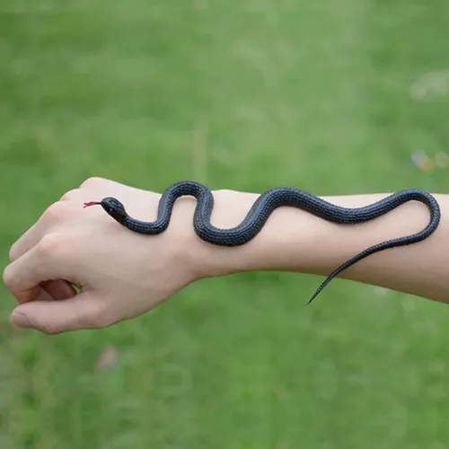 Simulation Schlange schwimmende Spielzeuge realistische gefälschte Schlange weiche Gummis ch lange