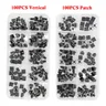 100 PCS 10 Modelle 6*6 Tact Switch Tactile Push Button Switch Kit Höhe: 4 1 5 ~ 12MM DIP 4P Micro