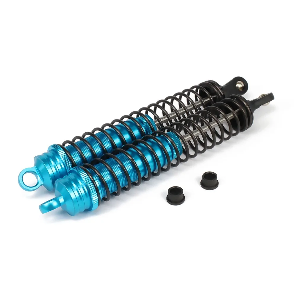 2PCS 140mm Aluminium Stoßdämpfer Dämpfer für rc auto 1/8 buggy lkw öl einstellbar verbesserte Hop-up teile hsp hpi losi axial