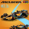 Bburago 1:43 2022 #4 Lando Norris F1 McLaren MCL36 #3 Daniel Ricciardo Legierung Luxus Fahrzeug