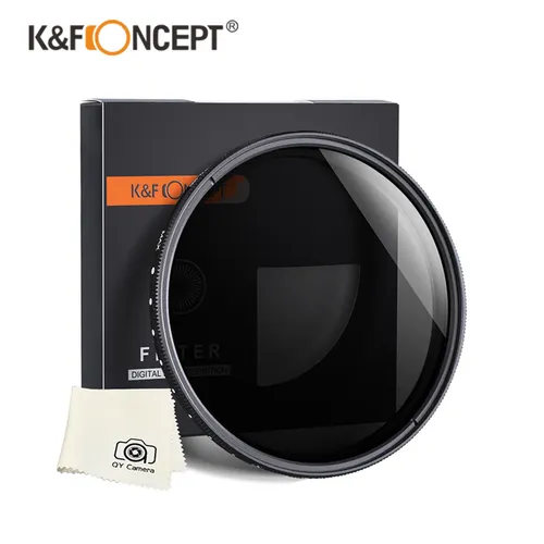 K & f-Konzept ND2-ND400 nd Filter mit variabler Neutral dichte