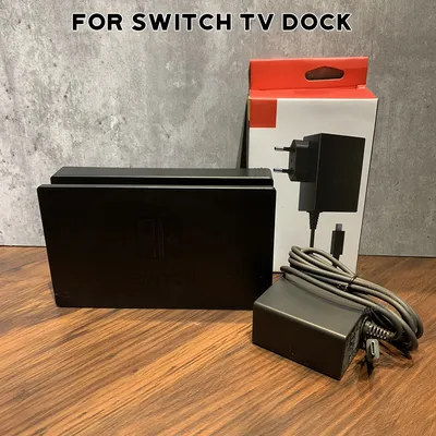 NEUE 2IN1 Kit Für NS Schalter Lade Dock HDMI-Kompatibel TV Dock Ladegerät Station Stehen Dock + Für Image