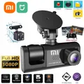 Xiaomi mijia auto dvr 3 kanal hd 1080p im fahrzeug dash cam 3way kamera dvr recorder video regis