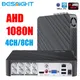 Ahd/n dvr 4 kanal 8 kanal cctv ahd dvr AHD-N hybrid dvr/1080p nvr 4 in1 video recorder für ahd