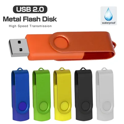 128 GB Hochgeschwindigkeits-USB 2.0-Mini-Stick aus Metall, 16 GB, 32 GB, 64 GB, 8 GB, wasserdicht, 256 GB USB-Flash-Laufwerk, tragbare Computer-Flash-Disk Image