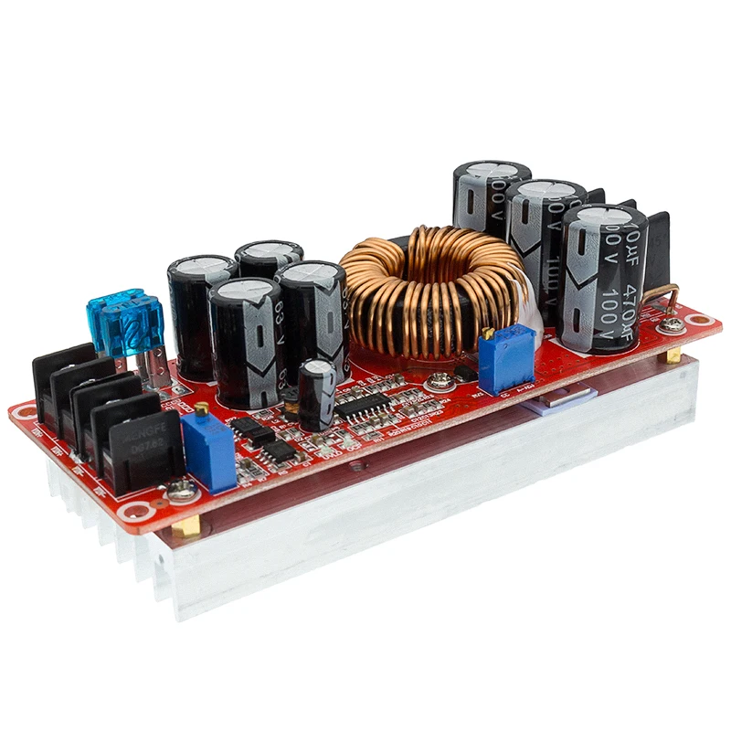 1200 W 20 A DC-Wandler Boost Step-up-Stromversorgungsmodul IN 8–60 V OUT 12–83 V Image