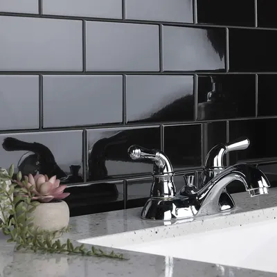 10 Stück 3D stark klebende Wandaufkleber Ziegel Vinyl Tapete wasserdicht hitzebeständig Küche Backsplash Wandfliesen Home Decor Image