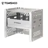 Tomshoo Outdoor Camping Holzofen w Grill Grill tragbare Holzofen Holzofen w Grill Brennholz