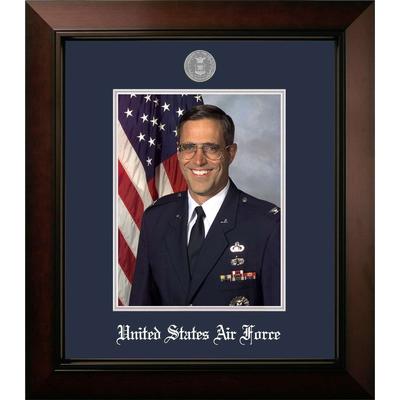 Patriot Frames Air Force 8x10 Portrait Legacy Frame with Silver Medallion