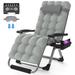 29In Patio Reclining Chaise Lounge with Removable Cushion