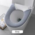 JINGT Thickened Toilet Washable Soft Warmer Mat Cover Pad Cushion Cover Warm Bathroom