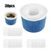QIIBURR 30Pcs Pool Skimmer Socks Skimmers Cleans Leaves for In-Ground Pools
