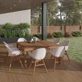 Amazonia Betty 9-Piece Solid Wood 100% FSC Patio Dining Set