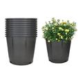 HElectQRIN 10-Pack 3 Gallon Premium Black Nursery Pot Plant Container Garden Planter Pots (3 Gallon)