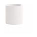 Avera Home Goods 109121 4 in. Cylinder Planter White - Pack of 4