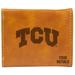 Brown TCU Horned Frogs Personalized Trifold Wallet