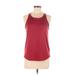 Adidas Active Tank Top: Red Activewear - Women's Size Medium