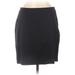 Eddie Bauer Casual Skirt: Black Bottoms - Women's Size 8 Petite