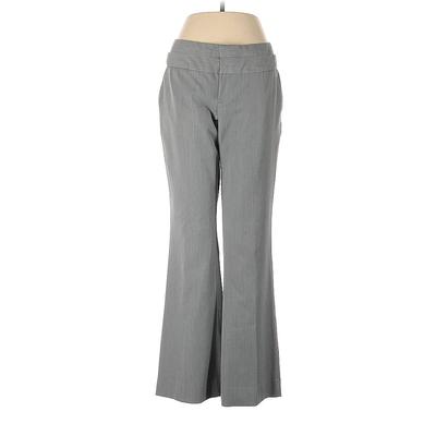 Maurices Dress Pants - High Rise: Gray Bottoms - Women's Size 9 Petite