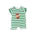 Carter's Short Sleeve Outfit: Green Bottoms - Size 12 Month