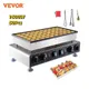 VEVOR Electric Waffle Maker 50PCS Mini Dutch Pancake Maker Dorayaki Machine Waffreras Kitchen Home