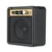 Eccomum Mini Guitar Amplifier Amp Speaker 1W with 6.35mm Input 1/4 Inch Headphone Output Supports Tone Adjustment Overdrive