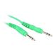 Rockville RCTR103G 3 1/4 TRS to 1/4 TRS Balanced Cable Green 100% Copper