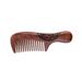 FRCOLOR 1PC Handle Wooden Sandalwood Hair Comb Exquisite Massage Comb for Women Lady Girls