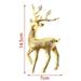1~10PCS Artificial Simulation Christmas Sika Deer Reindeer Fairy Tale Garden Prop Animal Statue Home Elk Shop Display Decoration