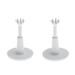 2pcs T205 Tees Adjustable Range Tees White Plastic Practice Tee