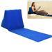 Portable Folding Outdoor Camping Beach Mat Air Bed Travel Mattress Leisure Lounger - Blue Chair