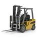 Die-cast Forklift Truck Toys 1:50 Model Engineering Car Kids Children Alloy Forklift Truck Vehicle Toy High Detail Construction Vehicles Model Collection Forklift Decoration Toy