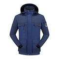 Outdoor Sports Cycling Travel Mountaineering Clothing Large Size Jacket Men Coats Thin Warm Couple Jacket Classic Stylish Business Overcoat