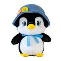 DISHAN Soft Toy Penguin Plush Penguin Doll Plush Doll Cartoon Penguin Soft Plush Stuffed Bow Flower Decor Elastic Colorfast Baby