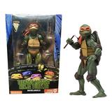 Buy Today! Gomind 7 Teenage Mutant Ninja Turtles Action Figure Statue Model Toy TMNT 1990/Movie Turtles Toys for Birthday Gifts Decorations Collection_Michelangelo (Orange)