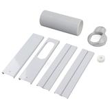 Air Conditioner Window Vent Kit Window Sealing Slide Kit Portable Air Conditioner Window Kit Air Conditioner Window Vent Kit Plate Universal Adapter Hose Portable AC Window Sealing