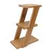 NUOLUX 1Pc Multi-layer Bamboo Flower Rack Chic Desktop Plant Stand Home Storage Shelf