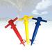 umbrella spike 2pcs Beach Umbrella Sand Ground Anchor Spike Umbrella Stretch Stand Holder for Fishing Pole Sun Beach Garden Patio (Random Colors)