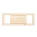 NUOLUX Sauna Wooden Vent Sauna Room Vent Sauna Ventilation Window Sauna Room Supply